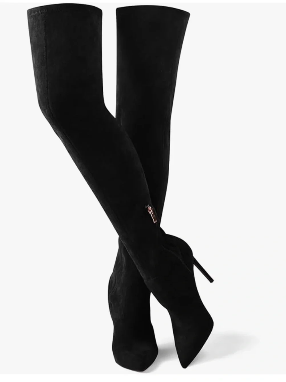 Women's Black Over-the-Knee Stiletto Boost 7